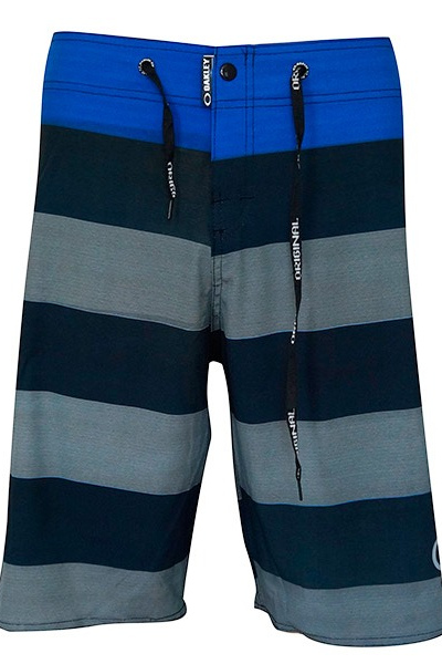 Bermuda Oakley Viscolycra Azul Marinho e Cinza - Tamanho 40