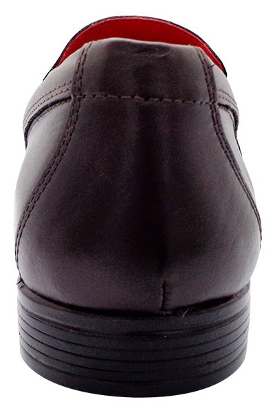 Sapato Social de Couro HiperFlex Café - Tamanho 37