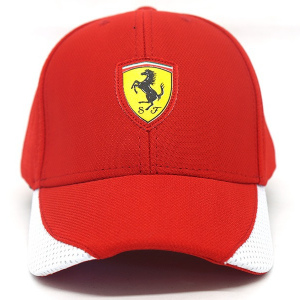 Boné Puma Ferrari Vermelho e Branco