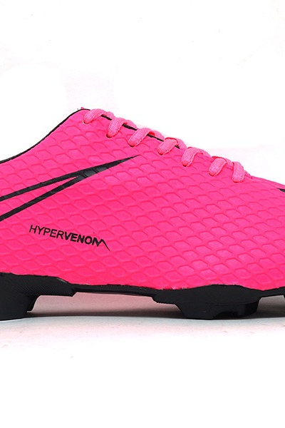 Chuteira Campo Nike Hypervenom Phelon II Rosa e Preto - Tamanho 42
