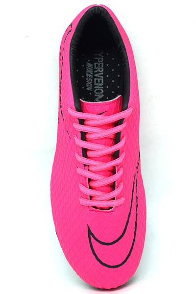 Chuteira Campo Nike Hypervenom Phelon II Rosa e Preto - Tamanho 40